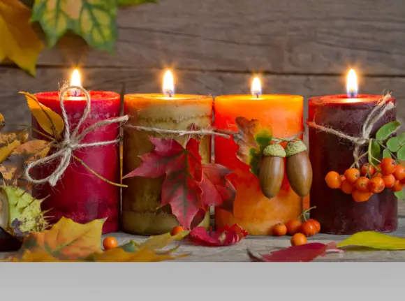 Thanksgiving Candle